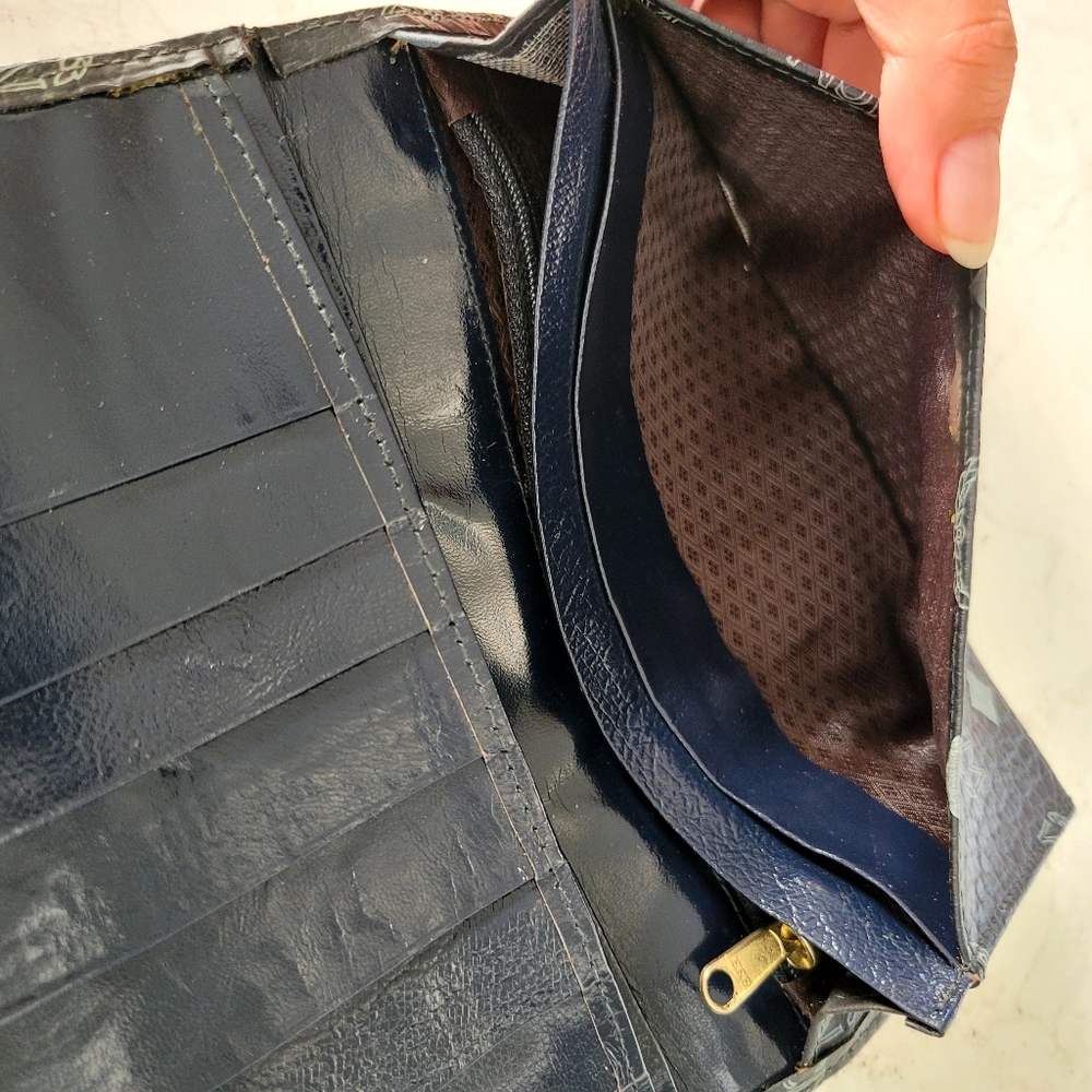 MCM Black and Gray Wallet - Picture 9 of 16
